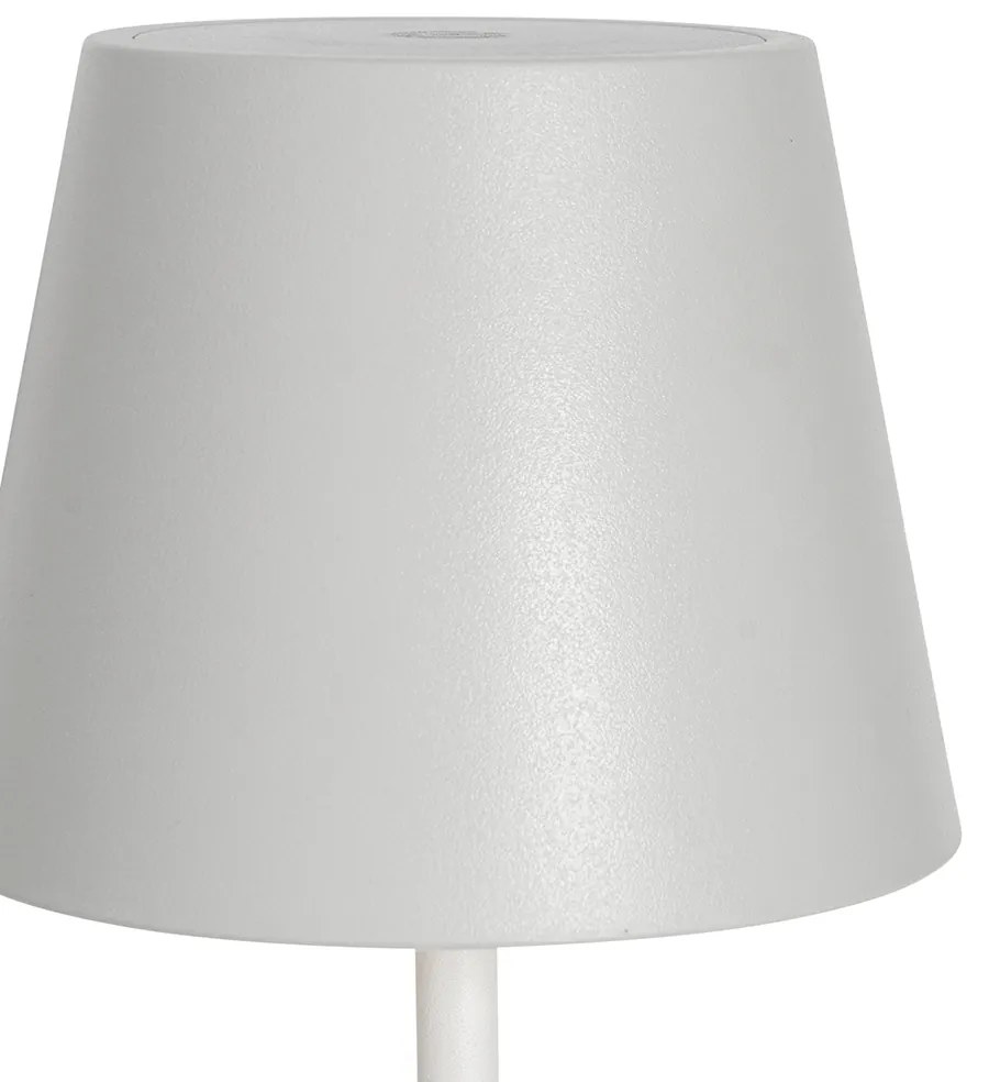 Zewnetrzna Lampa stołowa biała z wbudowanym ściemniaczem i akumulatorem LED IP54 - Murdock Nowoczesny Oswietlenie zewnetrzne