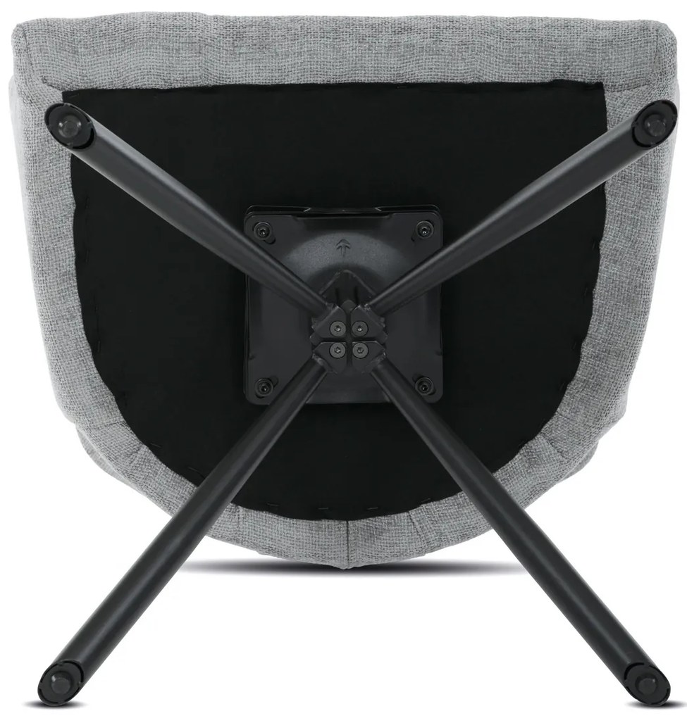 Zestaw krzeseł obiadowych z mechanizmem powrotnymDCH-T1122 GREY2, 2 szt.