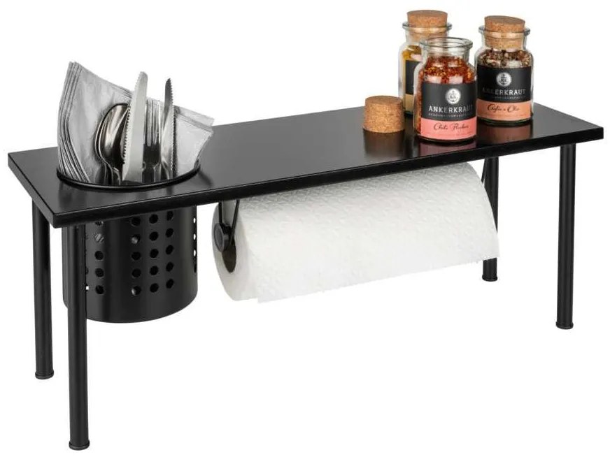 Szafka kuchenna BLANCO z uchwytem na rolki i ociekaczem, WENKO