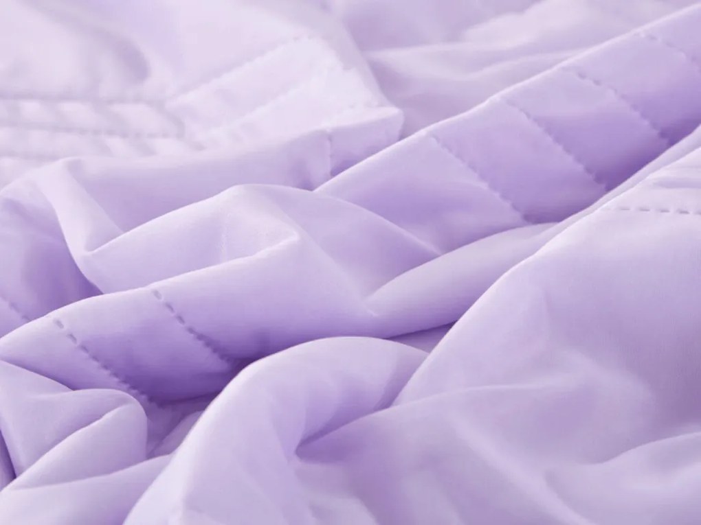 Chłodząca letnia kołdra CELIA, fioletowa Rozmiar: 140 x 200 cm