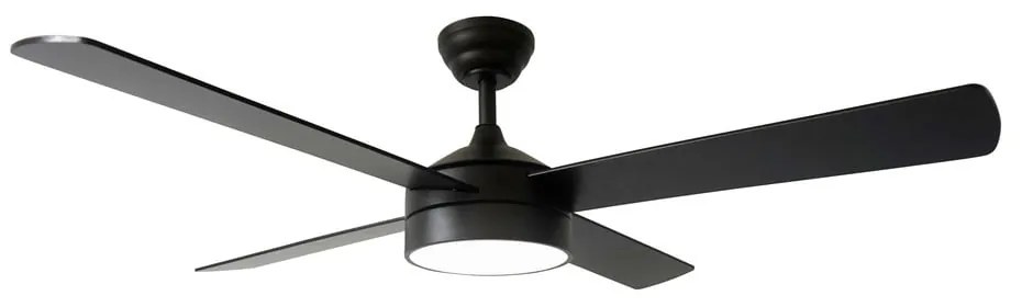 Czarna lampa sufitowa LED ø 15 cm Zarautz – SULION