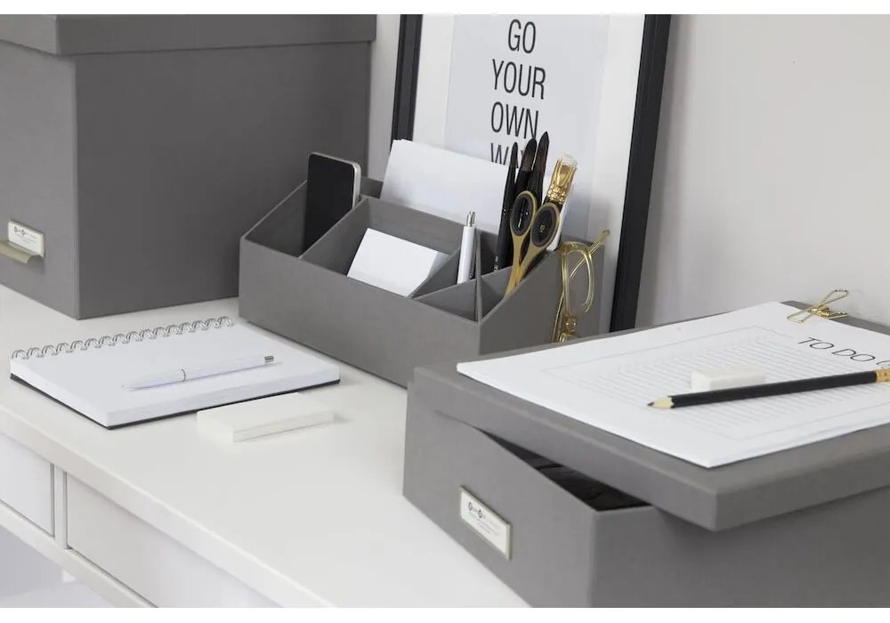 Kartonowy organizer na artykuły papiernicze Elisa – Bigso Box of Sweden