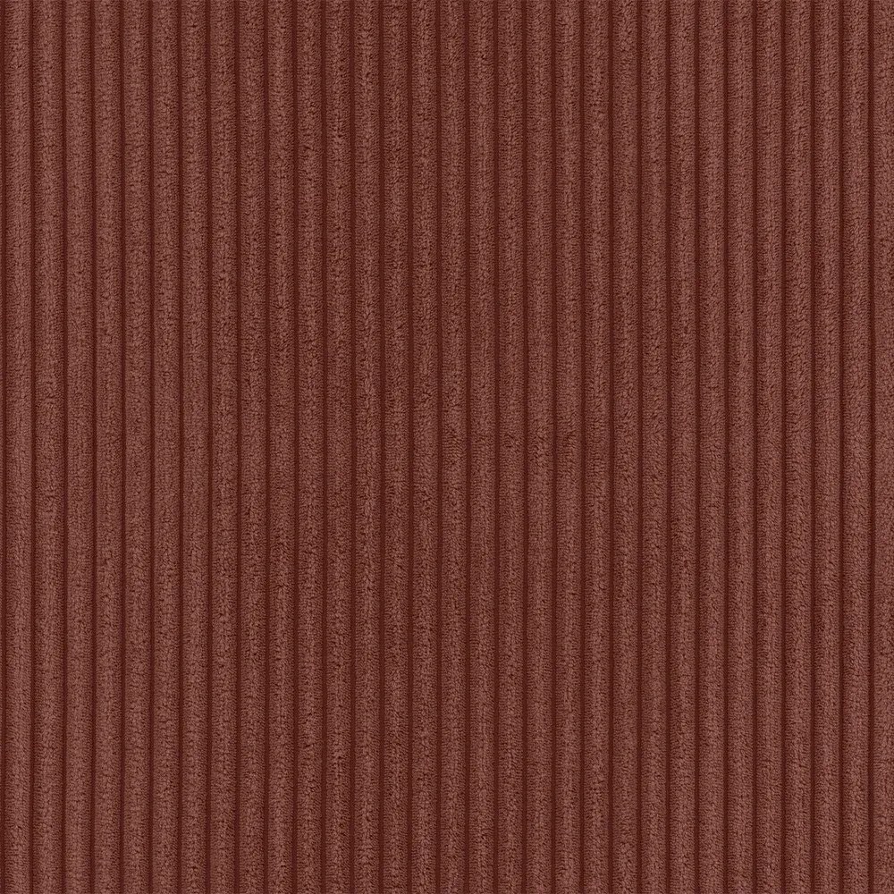 Sztruksowy narożnik (lewostronny/z szezlongiem) w kolorze terakoty Merid – Ropez