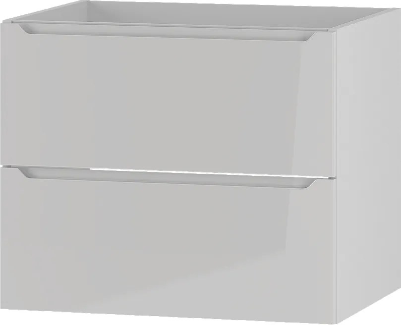 Biała Szafka pod Umywalkę 60cm 2 Szuflady Etna