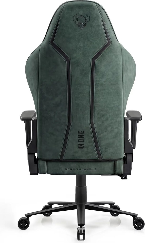 Fotel gamingowy materiałowy Diablo X-One 2.0 King Size, Forest Green