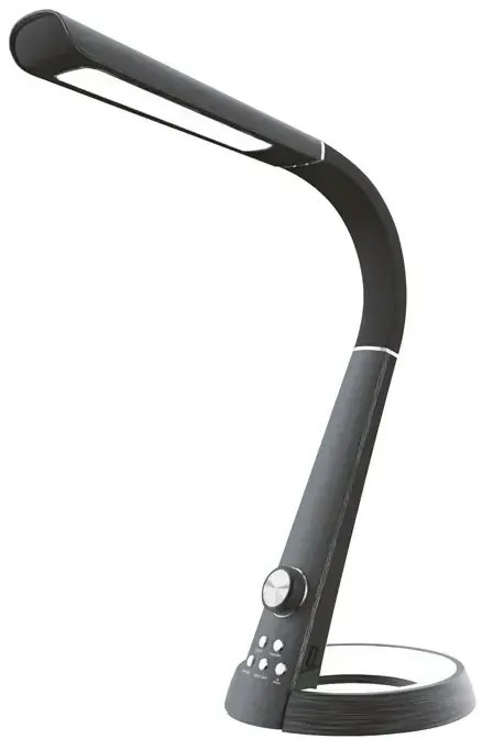 Czarna Nowoczesna Lampka Na Biurko Led H3-P60
