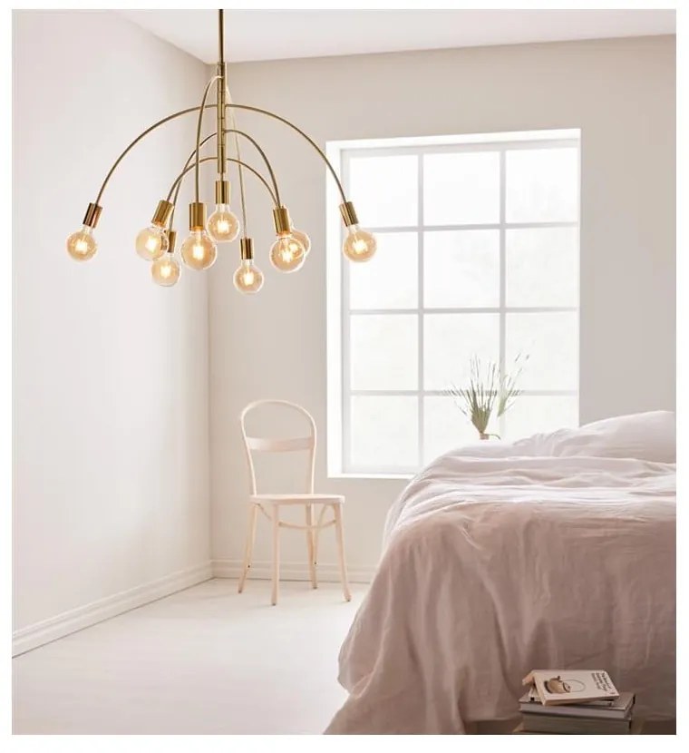Lampa wisząca w kolorze złota Markslöjd Lavello, szer. 94,5 cm