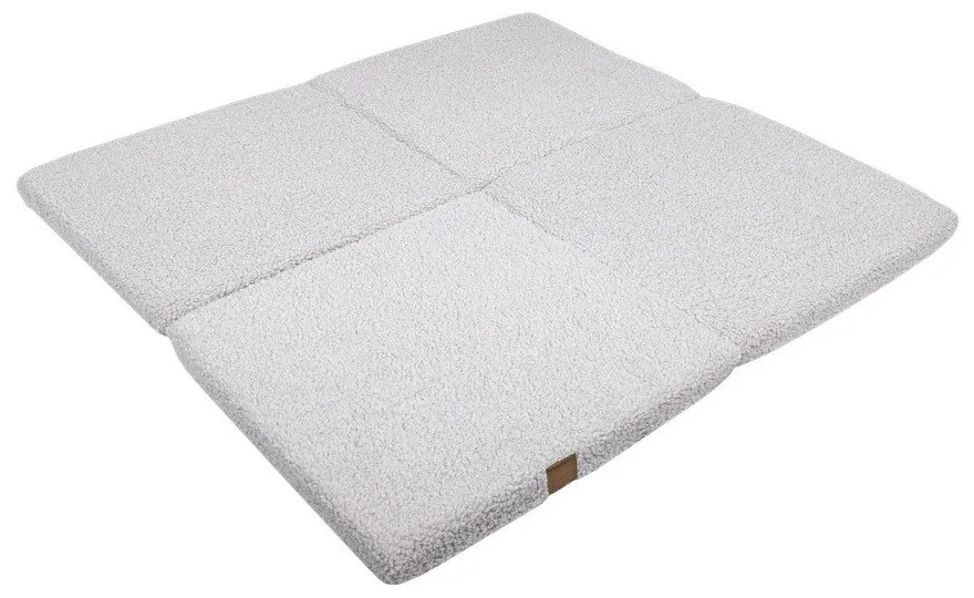 Biała mata do zabawy dla dzieci 120x120 cm – Meowbaby