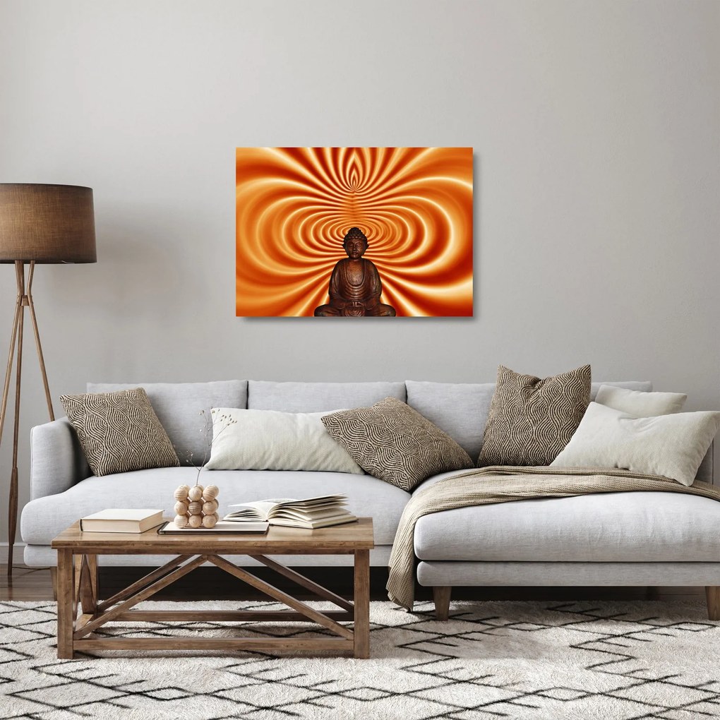 Obraz na szkle - statuetka (70x50 cm)