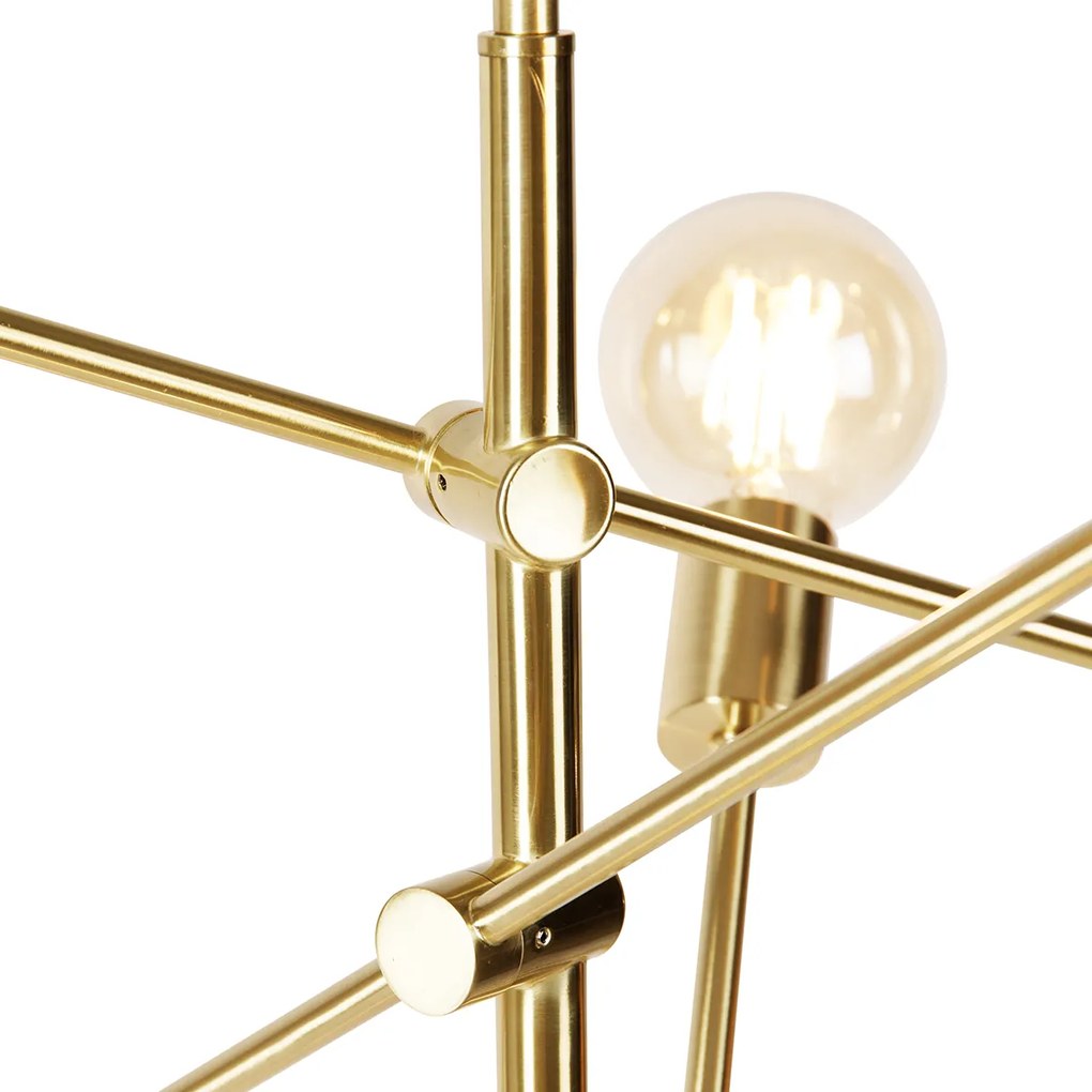 Inteligentna lampa wisząca mosiężna 6-światłowa z WiFi G95 - Sydney