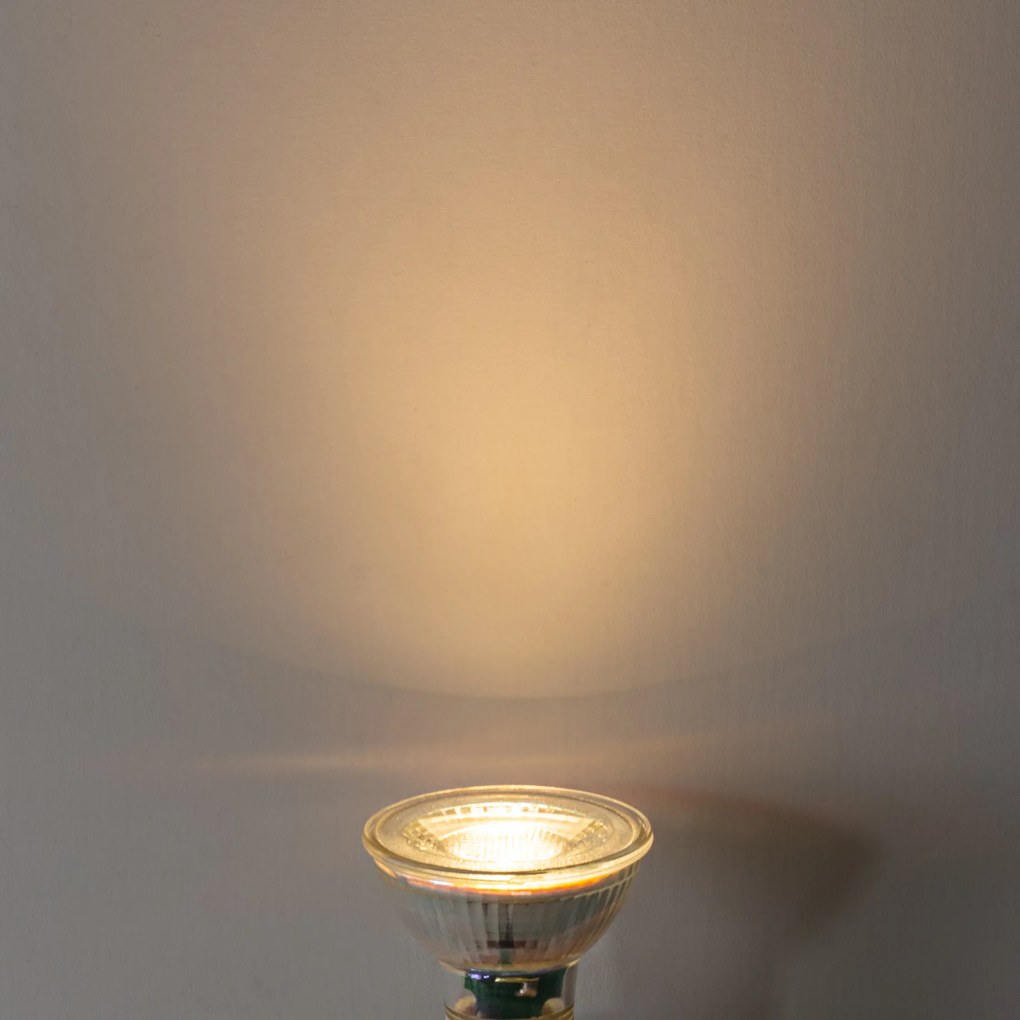 Zestaw 5 żarówek LED GU10 z 3-stopniową regulacją jasności 7W 600 lm 2700K