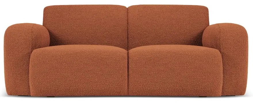 Brązowa sofa z materiału bouclé 170 cm Molino – Micadoni Home