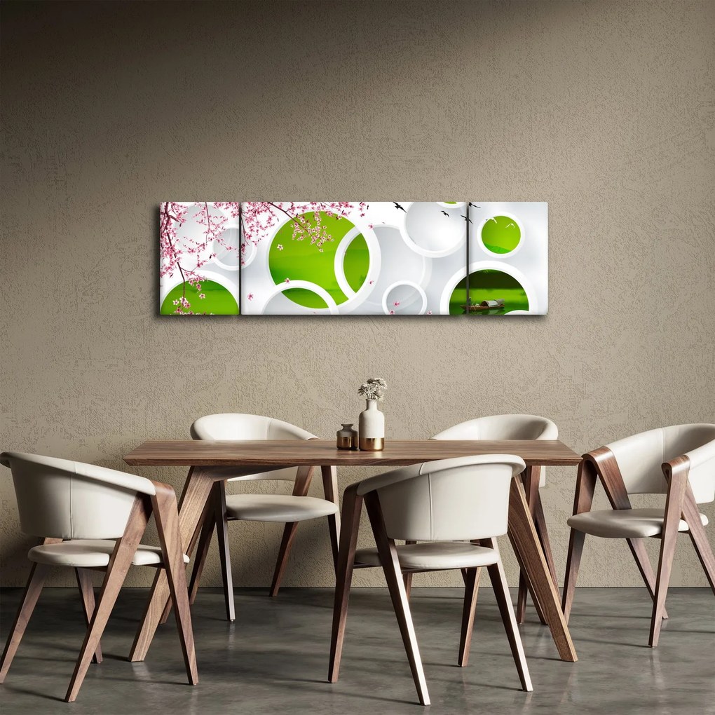 Obraz - Molo nad jeziorem (170x50 cm)