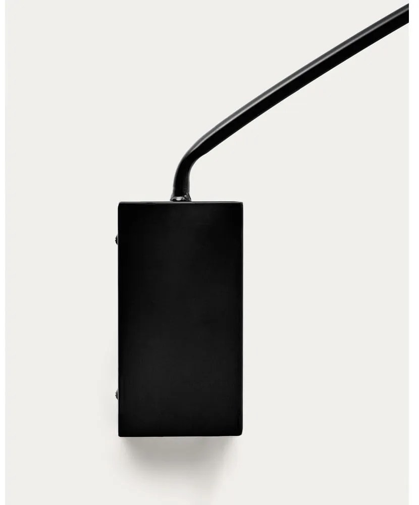Czarny kinkiet ø 35 cm Kally – Kave Home