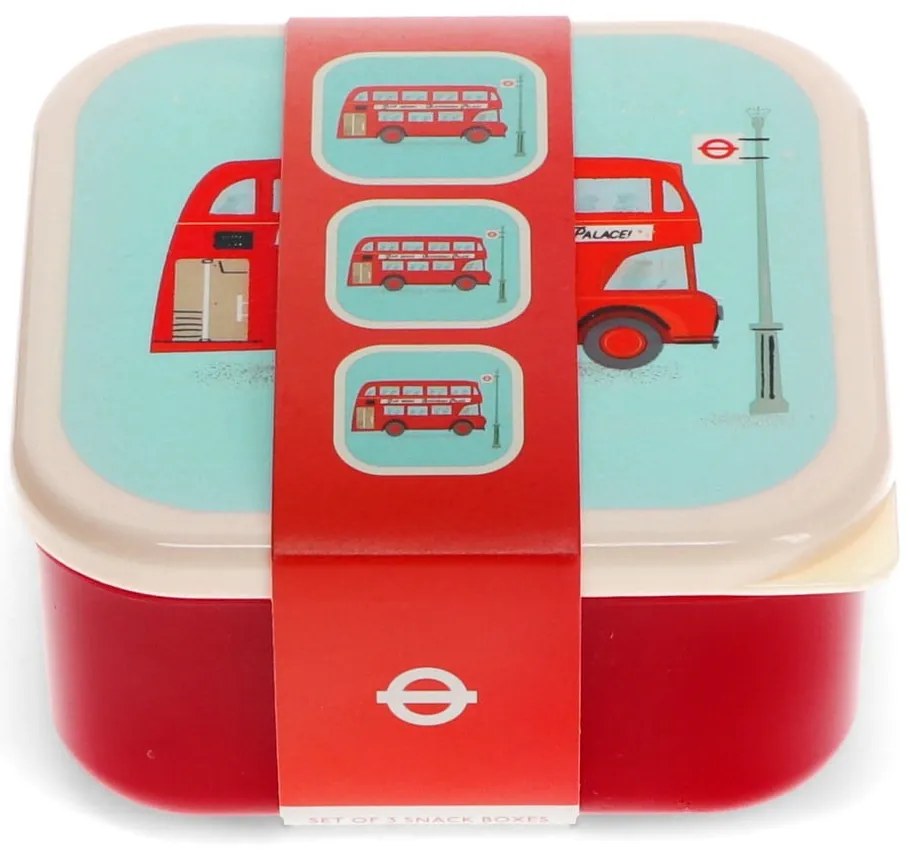 Pojemnik śniadaniowy dla dzieci 3 szt. Routemaster Bus – Rex London
