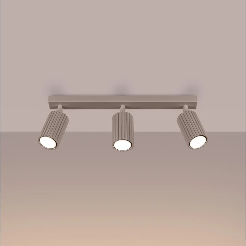 Brilagi - LED Oprawa punktowa CRESTO 3xGU10/10W/230V taupe