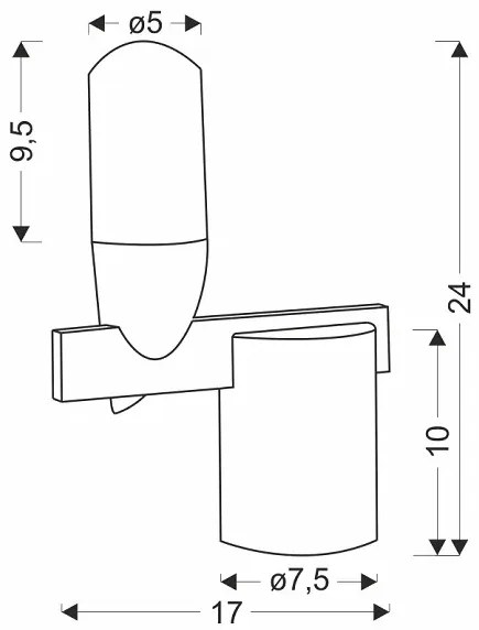 Lampa stołowa ptak na gałęzi - V036 Emelsa