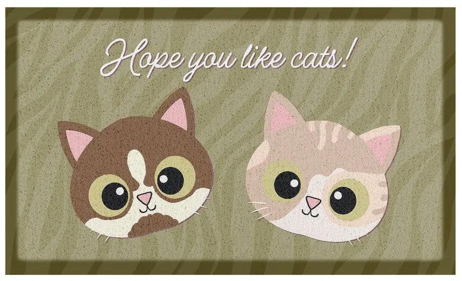 Wycieraczka 40x70 cm Hope You Like Cats – Artsy Doormats