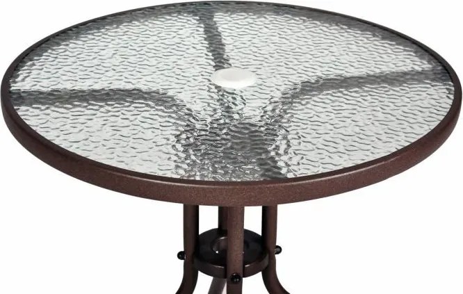 Zestaw balkonowy z plecionego polirattanu – 2 krzesła i stół