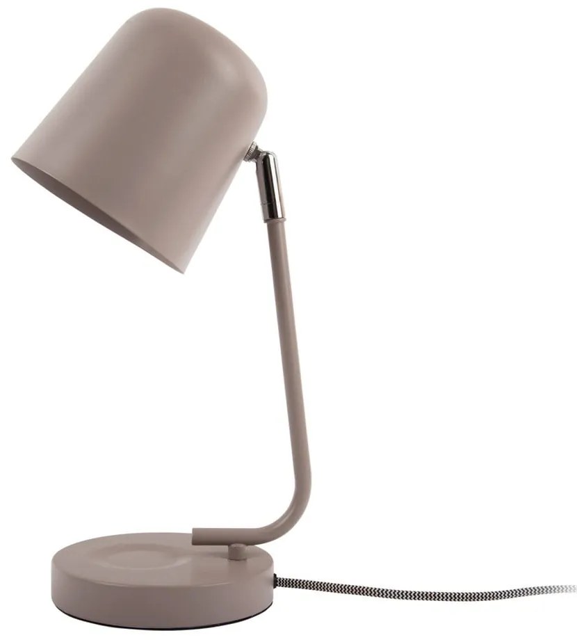 Szara lampa stołowa (wysokość 38,5 cm) Encantar – Leitmotiv