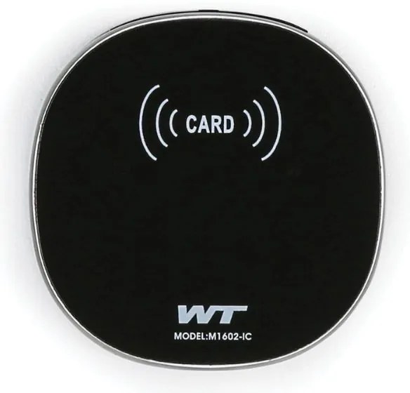 Drewniana szafka skrytkowa S4, 4 schowki, demontaż, zamek RFID, szary/buk