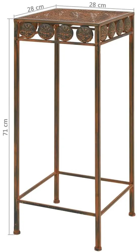 Zestaw 3 kwietników w stylu vintage G8-M41