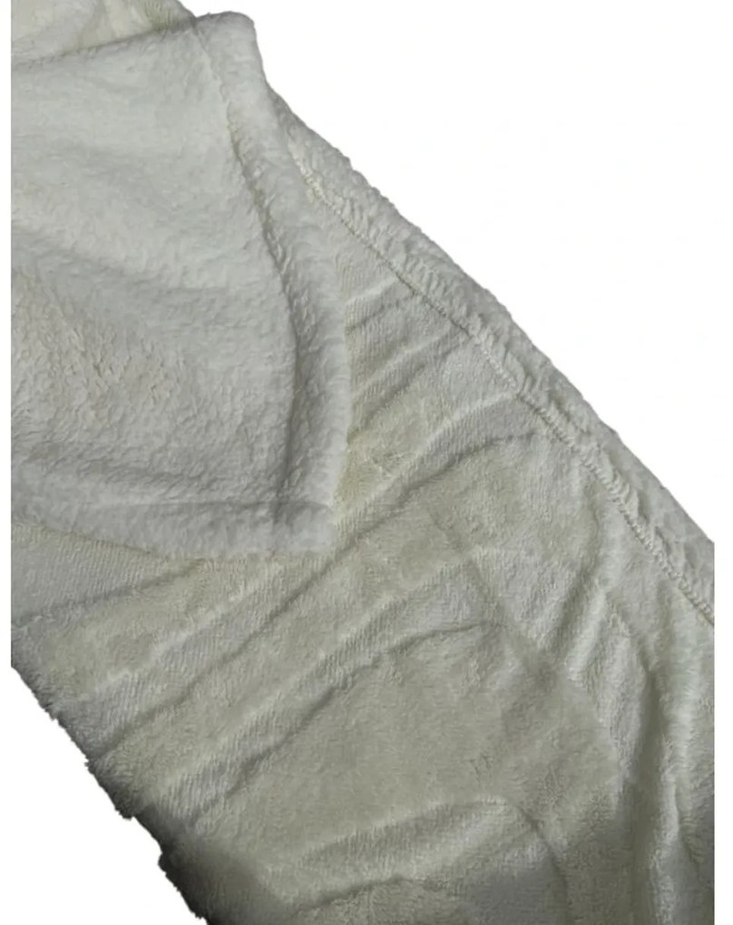 Luksusowy koc z baranka z mikropluszu NESTIVE biały Rozmiar: 150 x 200 cm