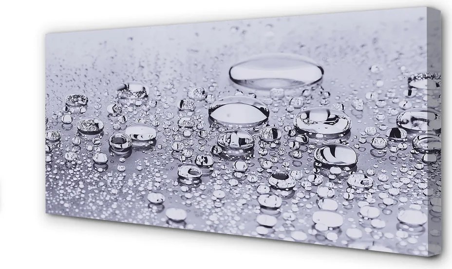 Obraz drukowany na płótnie Perliste Odświeżenie Wodne