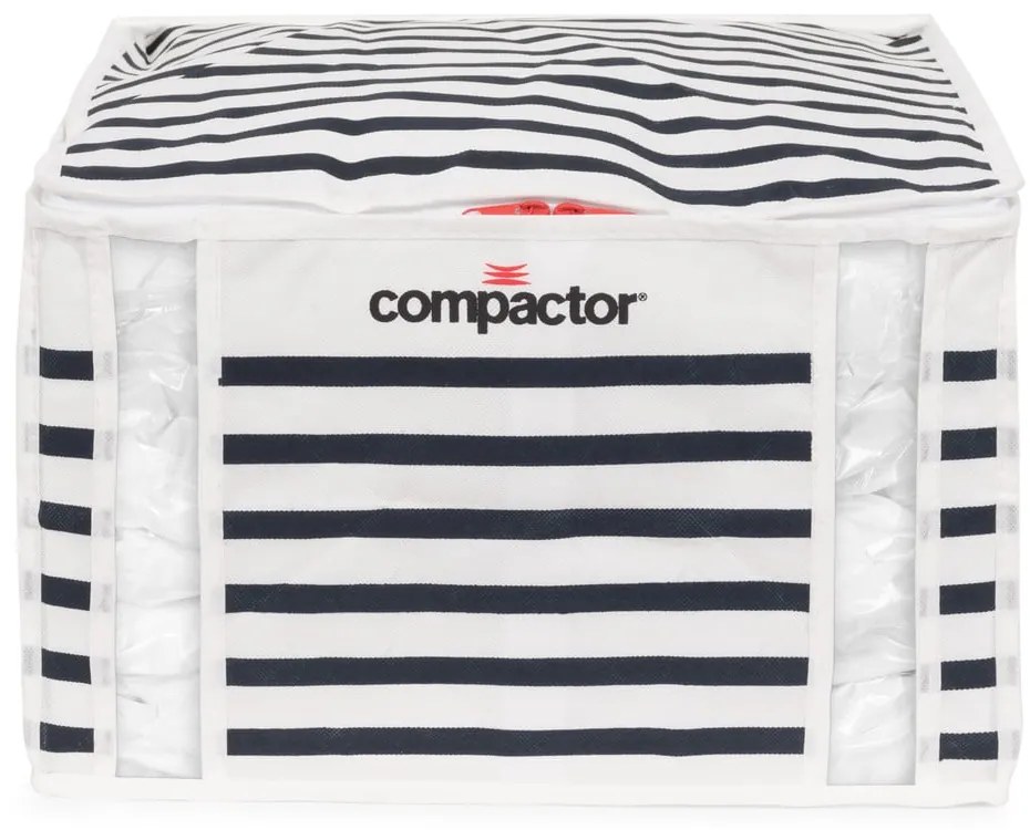 Pojemnik na ubrania Compactor Medium Mariniere 3D Vacuum Bag, 125 l
