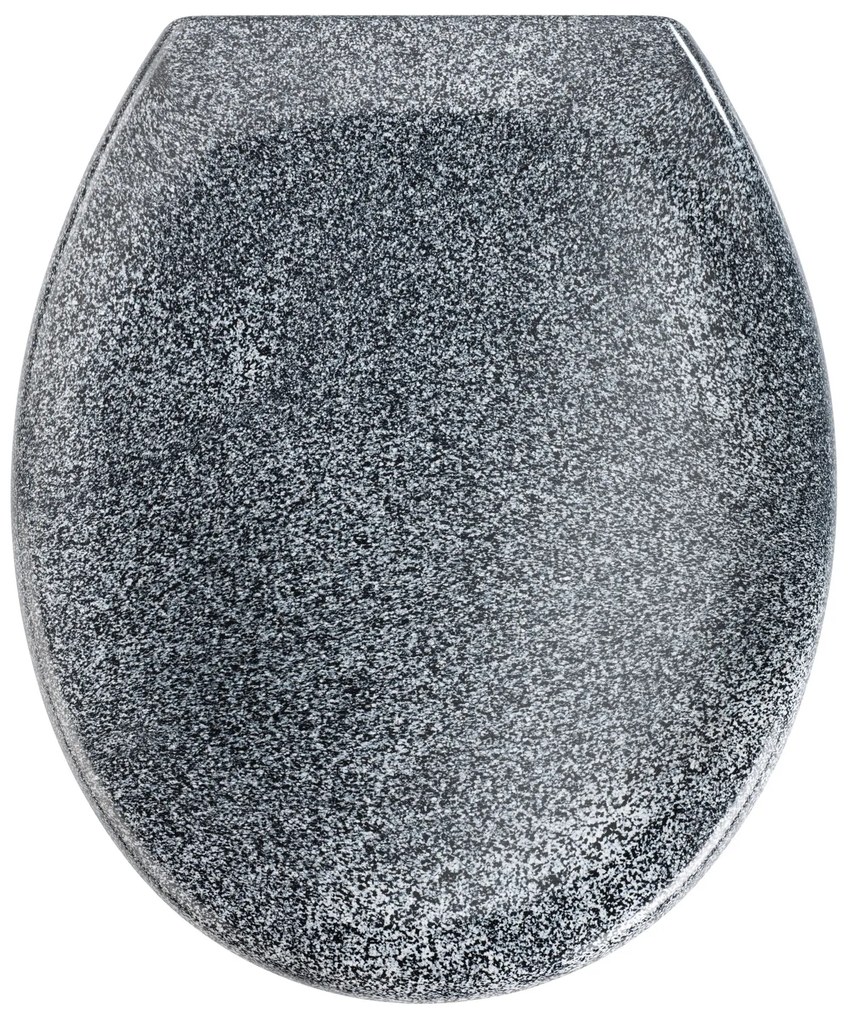 Deska sedesowa OTTANA GRANIT - Duroplast, wolnoopadająca, WENKO