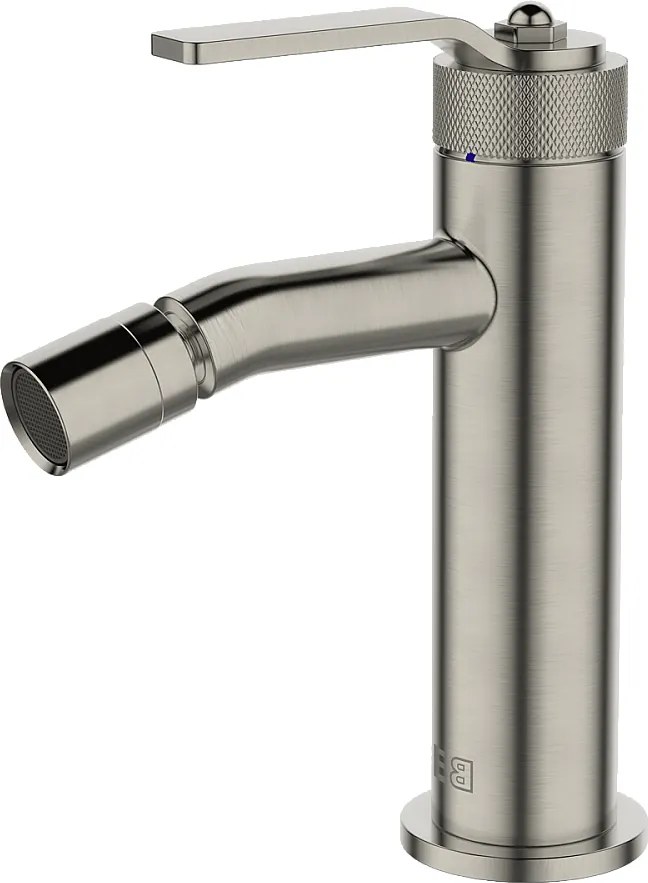 Molette bateria bidetowa ze szczotkowanego stali nierdzewnej - Essebagno