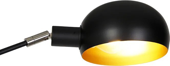 Inteligentna lampa stojąca czarna 5-światłowa w tym Wifi B35 - Sixties