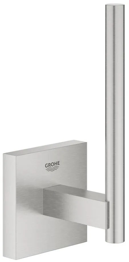 GROHE 40979DC0 - Uchwyt na zapasową rolkę papieru toaletowego START CUBE, chrom błyszczący