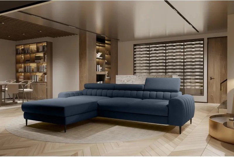 Narożnik NAVAS S z funkcją spania tkanina Promocyjna CURIO 78 WERSAL