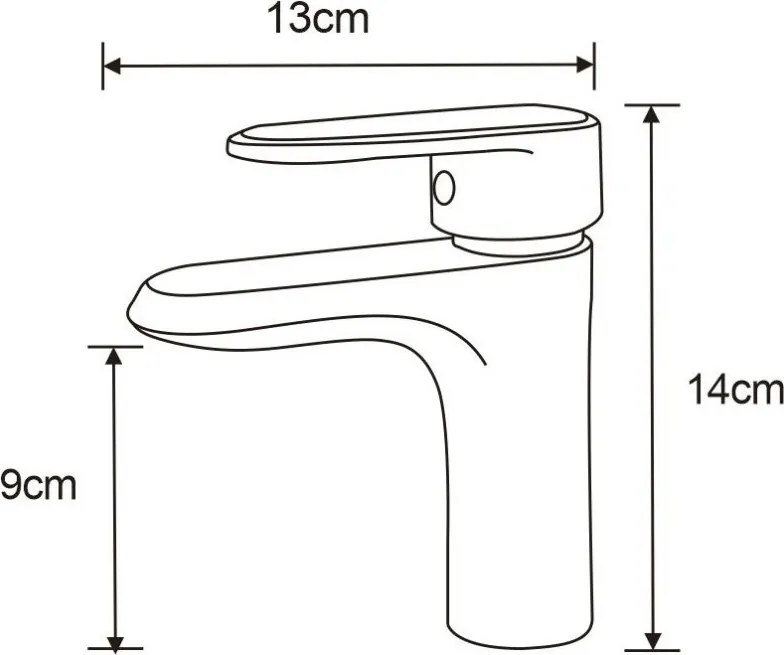 Mexen Alda bateria umywalkowa, złota - 746100-50