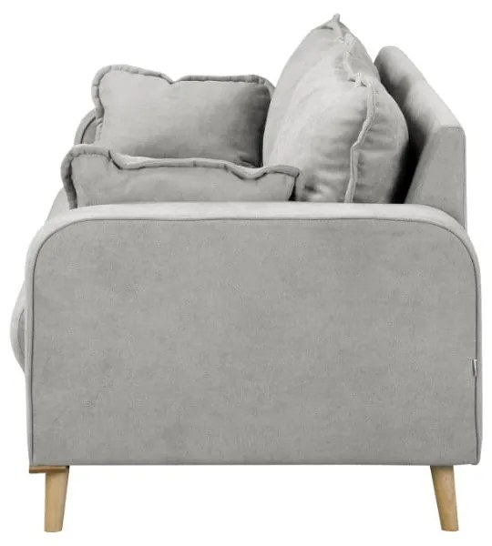 Jasnoszara sofa 193 cm Beata – Ropez