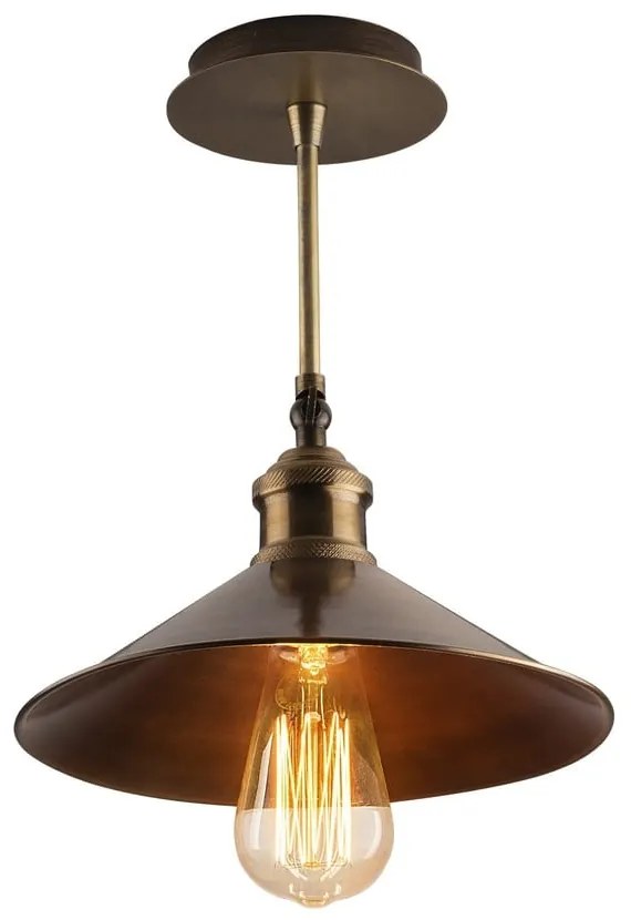 Lampa wisząca w kolorze brązu ø 24 cm Berceste – Opviq lights