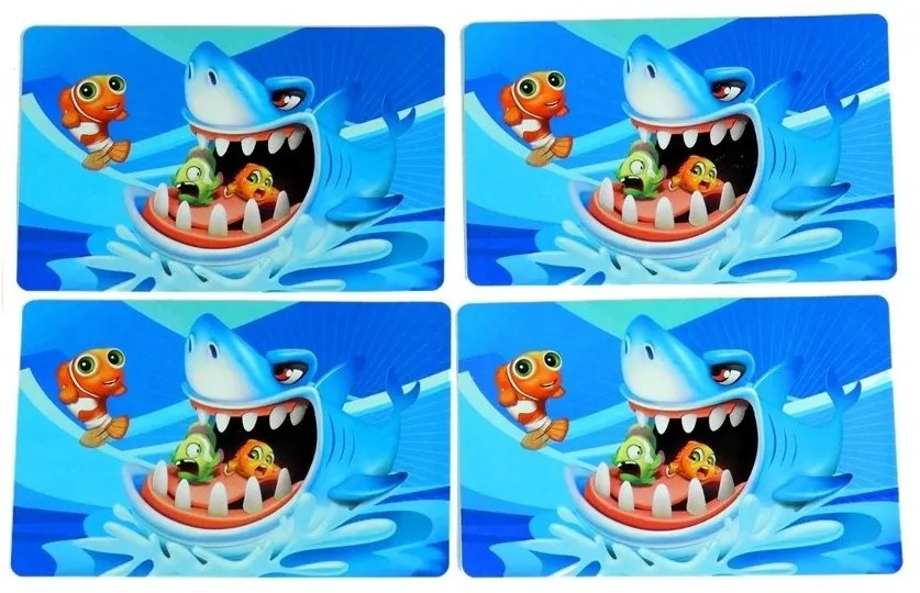 Gra crazy shark rekin rybki karty szalony rekin