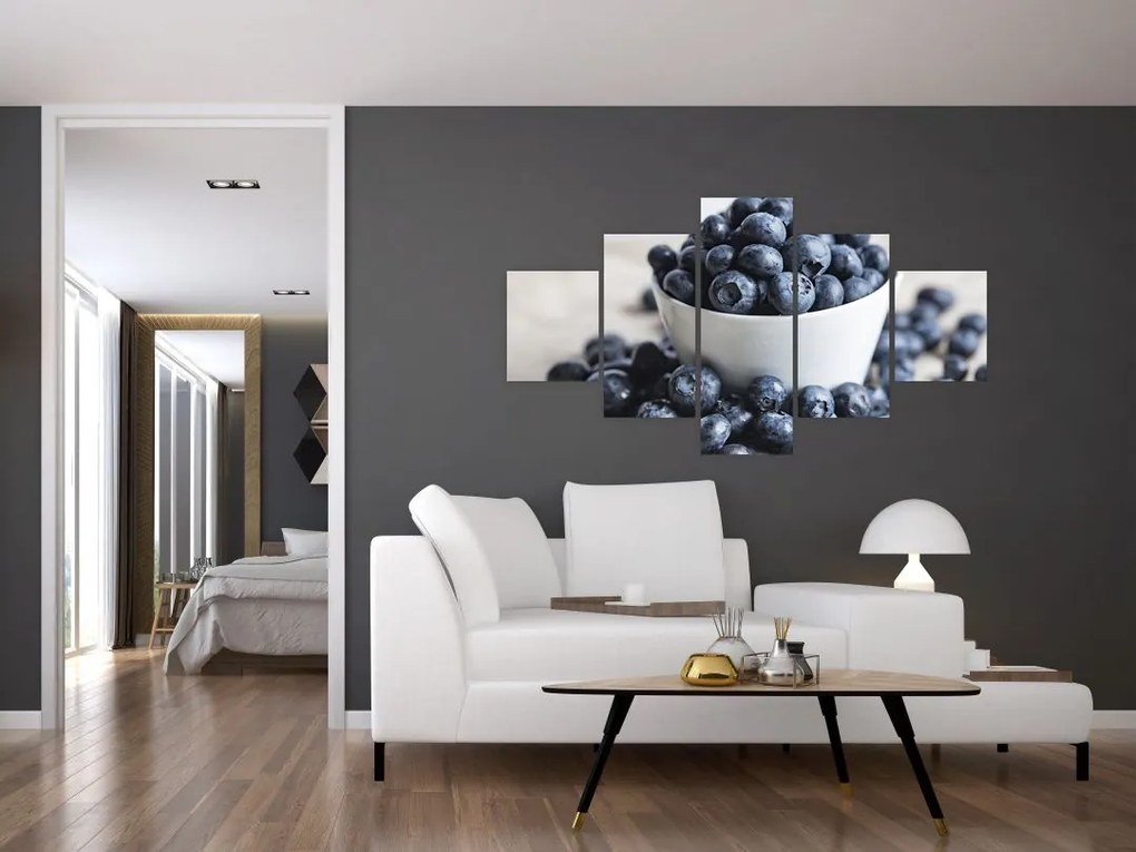 Obraz - Jagody (125x70 cm)