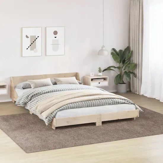 Brązowy dywan z lateksowym podkładem 240x340 F8-C37