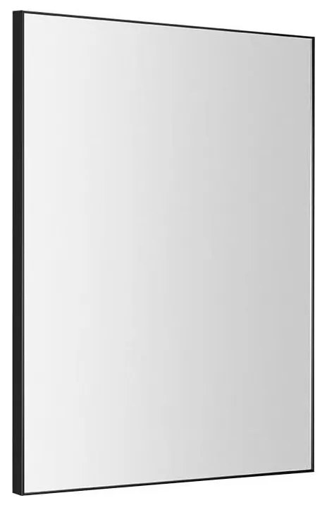Sapho - Lustro w ramie AROWANA 60x80 cm czarny mat
