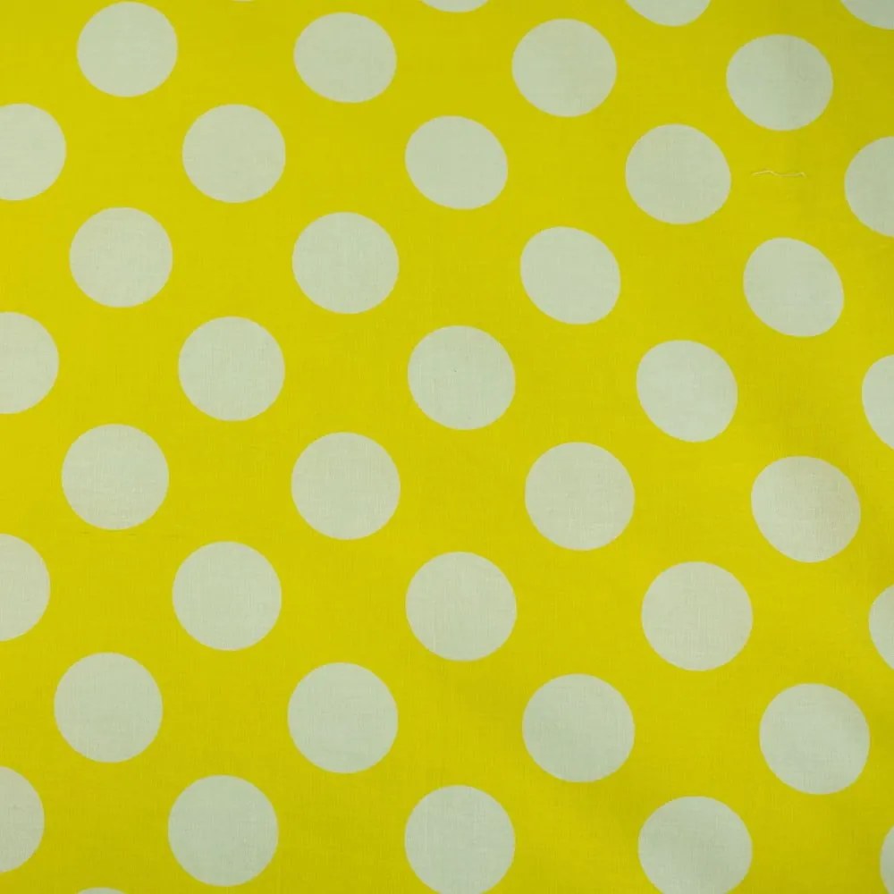 Żółta bawełniana pościel dziecięca do łóżeczka 135x100 cm WTP "Smile" – Jerry Fabrics