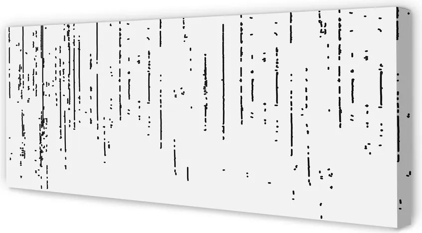 Obraz canvas na ścianę Nowoczesny Wzór w Kropki i Paski