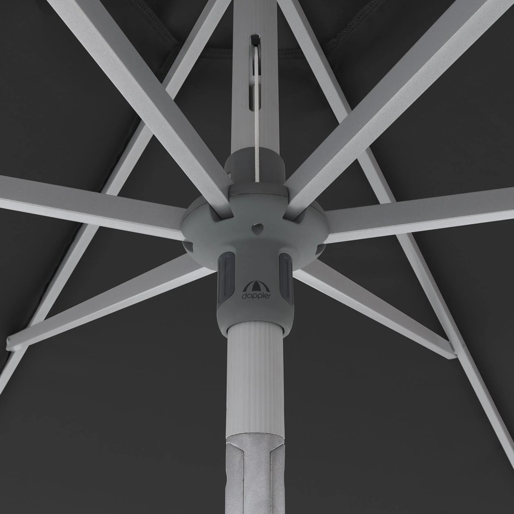 Doppler ACT Auto-Tilt parasol ogrodowy 305 cm antracyt