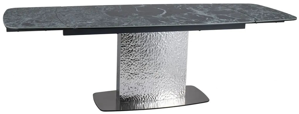 STÓŁ MONCLER CERAMIC MORSKI VERDE ALPI / SREBRNY (160-240)X90 SIGNAL