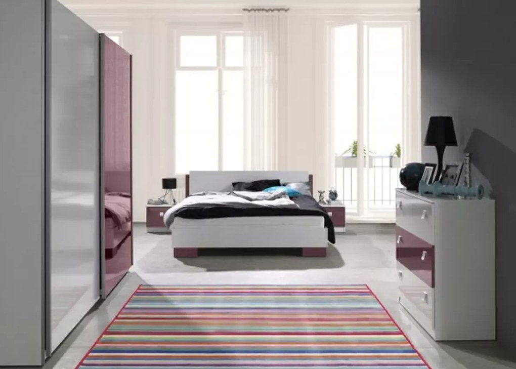 Nowoczesna sypialnia Luxury w dwóch kolorach do wyboru