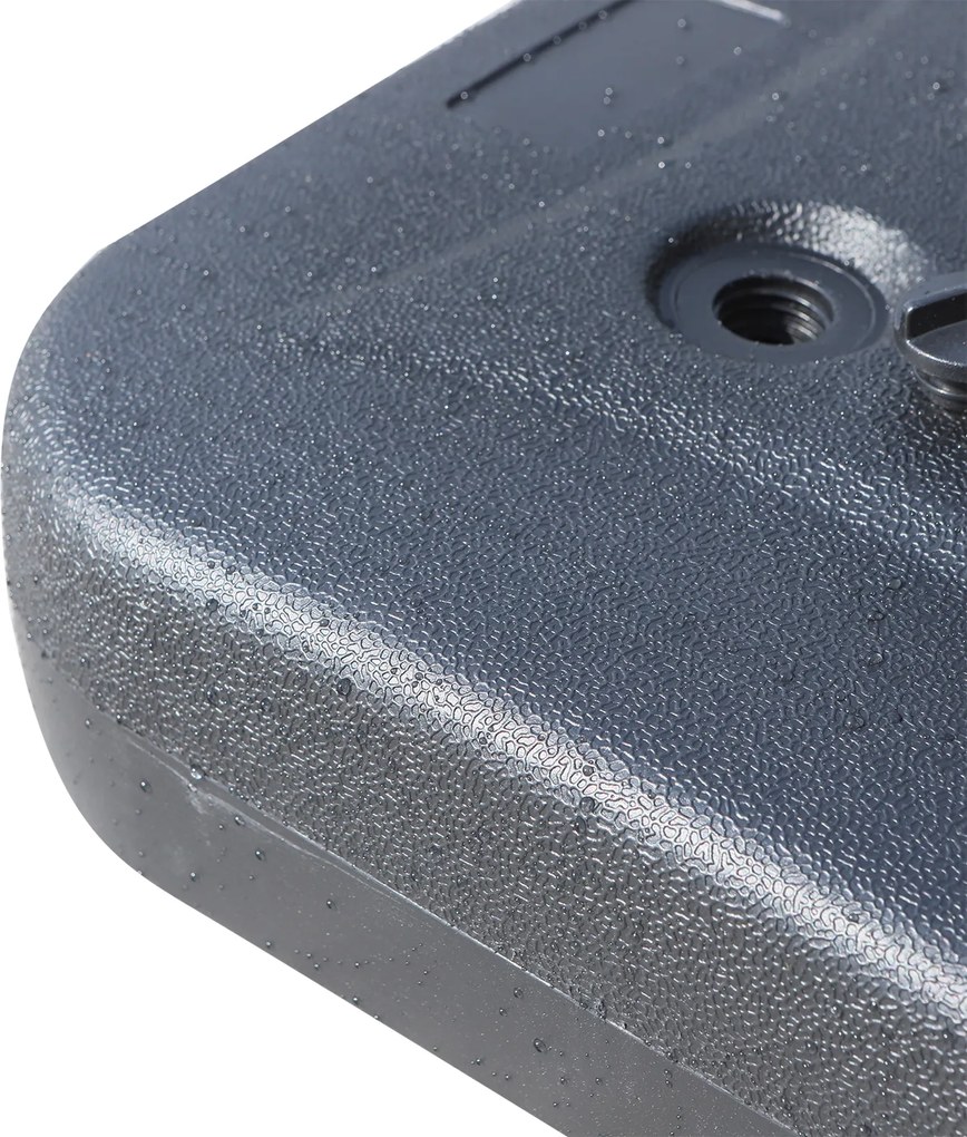 Outsunny Podstawa Do Parasola Ogrodowego Wypełniana Do 30kg Czarna Stabilna i Trwała Idealna Do Ogrodu | Aosom PL