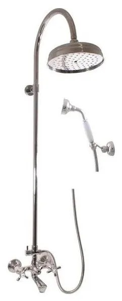 RAV Slezák MK154.5/3 - Zestaw wannowy z baterią MORAVA, chrom błyszczący