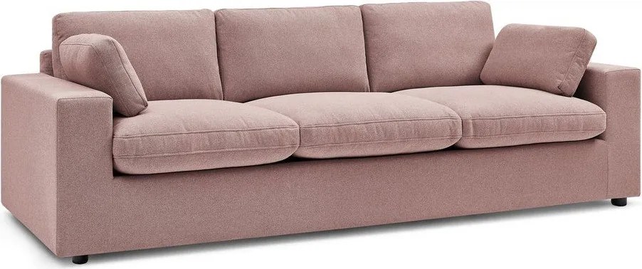 Różowa sofa 250 cm Belair – Bobochic Paris