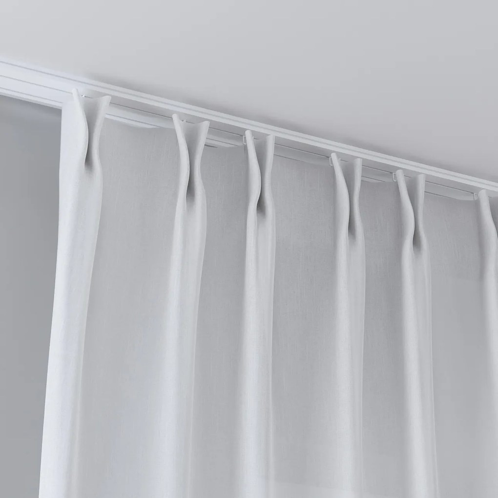 Zasłona na haczykach flex podwójnych